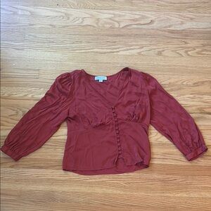 Amour Vert Washable Silk Blouse